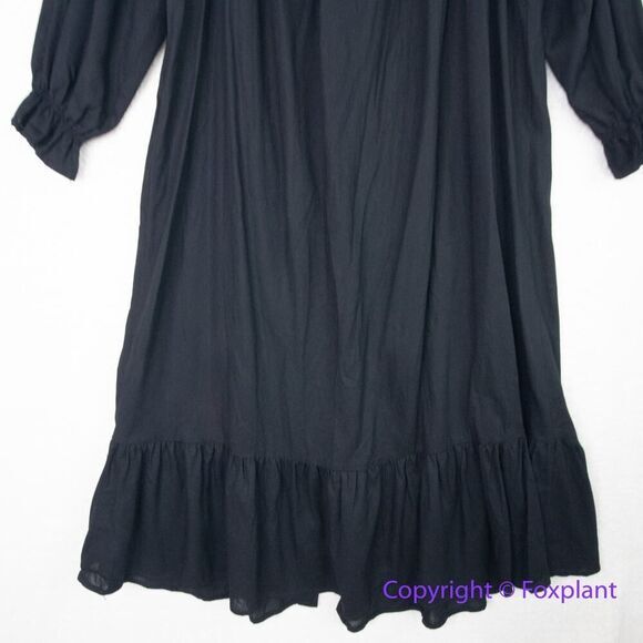 New! Eloquii black Linen Maxi Day Dress, size 14/16 - Picture 13 of 16